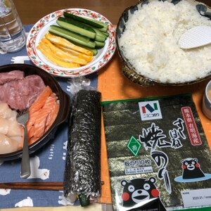 お家で作ろう★恵方巻